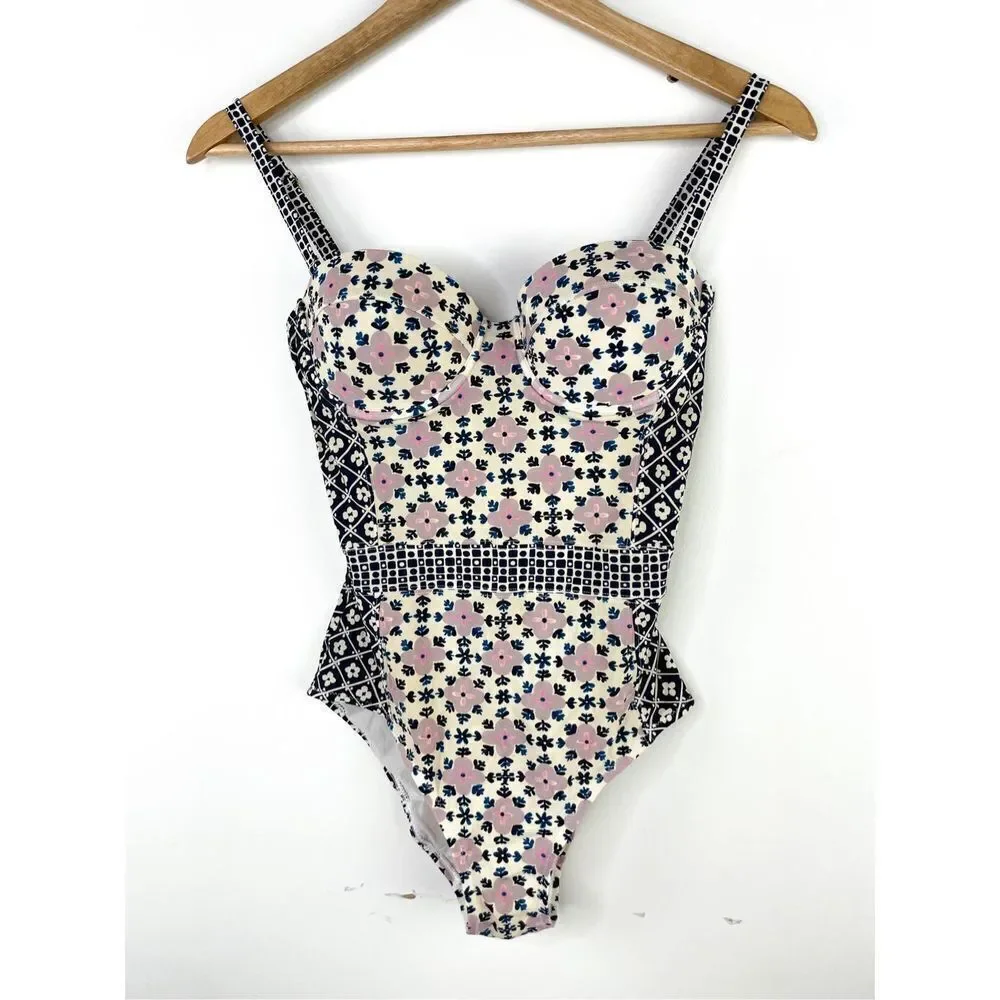 Tory Burch Underwire One-Piece Swimsuit Size XS